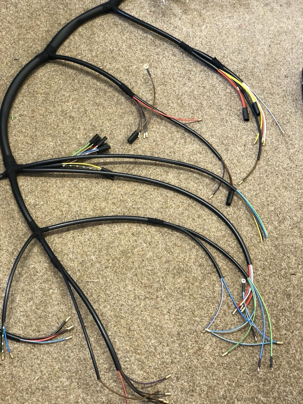 Kabelbaum Porsche 356 B, Neu und komplett