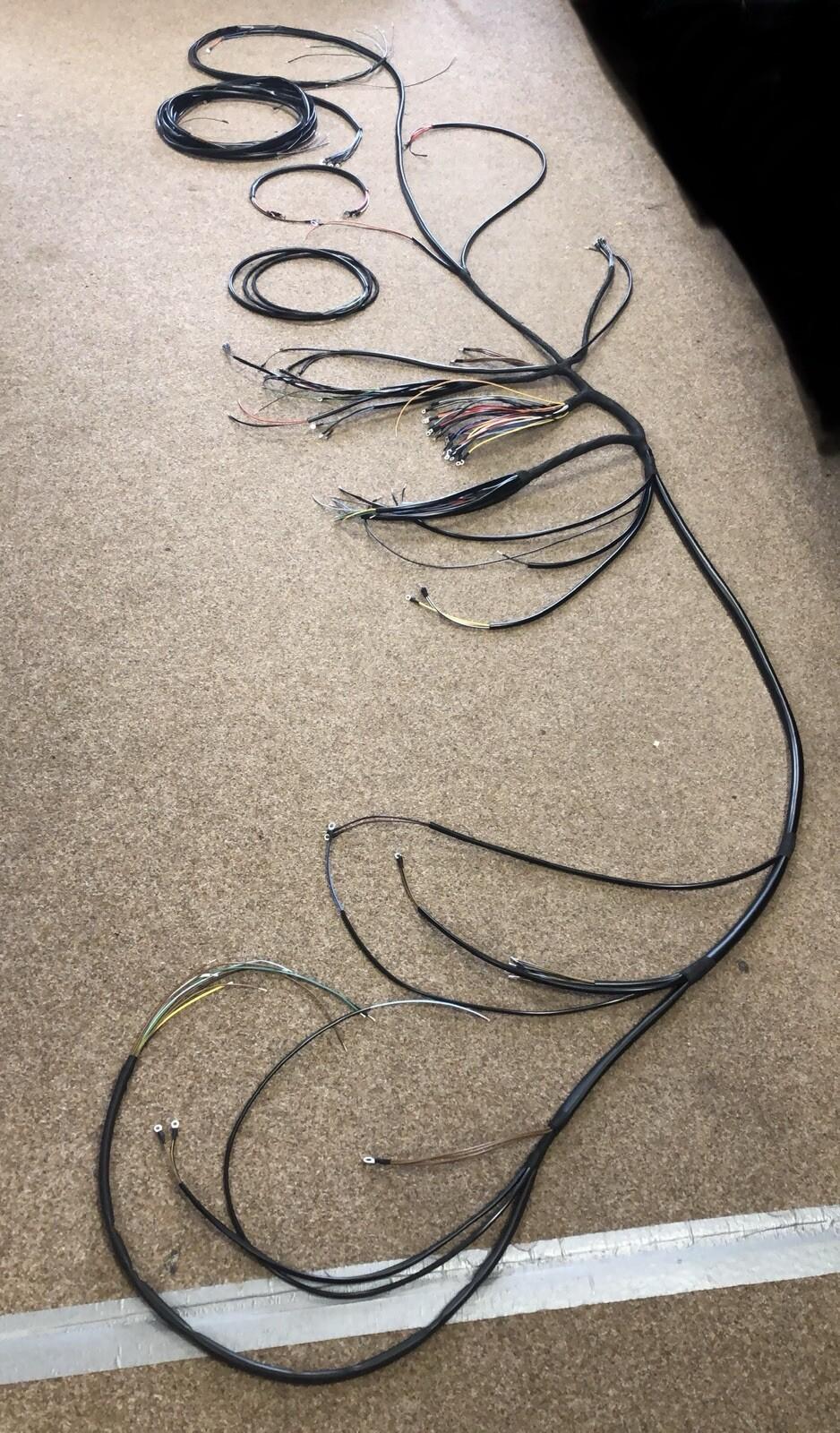Mercedes 190 SL W121 Kabelbaum + Bremsleitungssatz, Neu und komplett