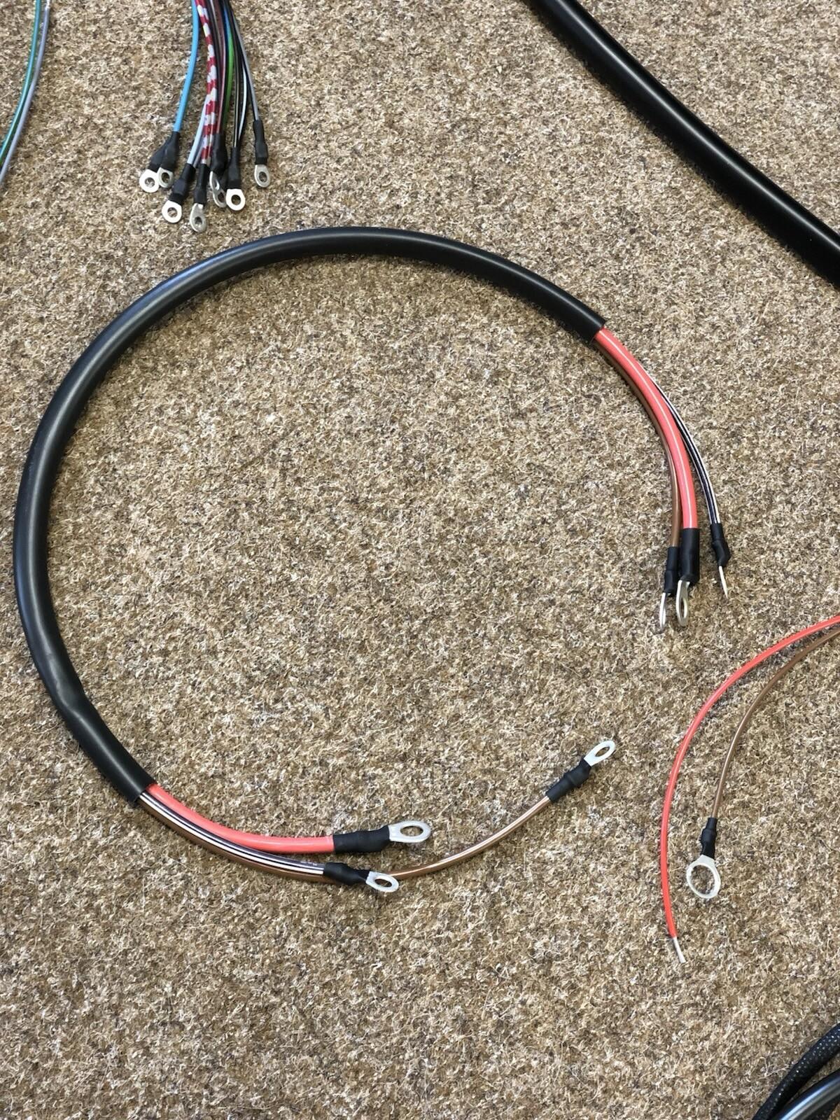 Mercedes 190 SL W121 Kabelbaum + Bremsleitungssatz, Neu und komplett