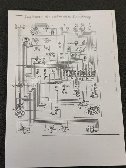 Mercedes 190 SL W121 Kabelbaum + Bremsleitungssatz, Neu und komplett