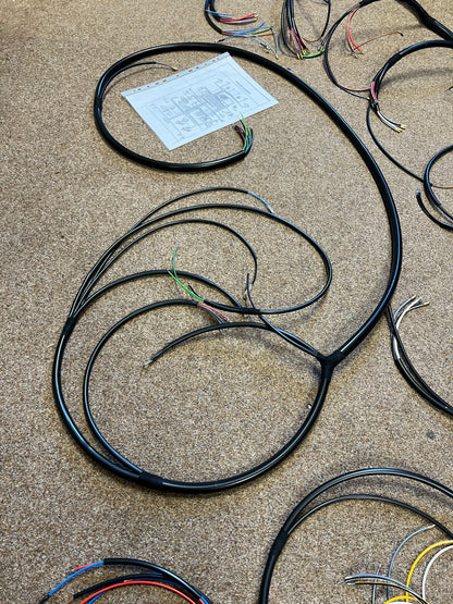 Kabelbaum Porsche 356 A, Neu und komplett